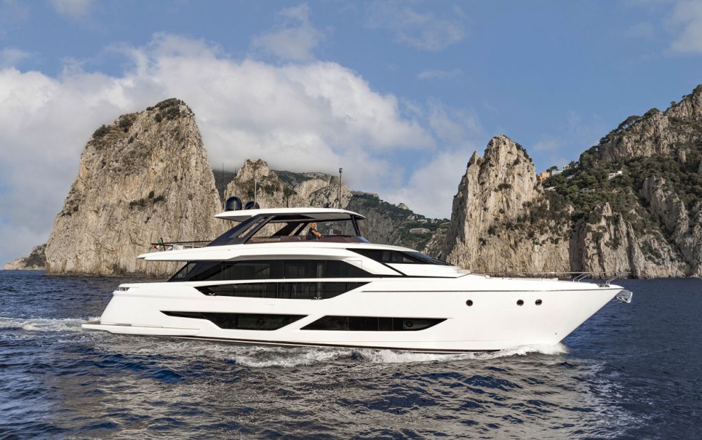 Ferretti Yachts 860: яхта будущего